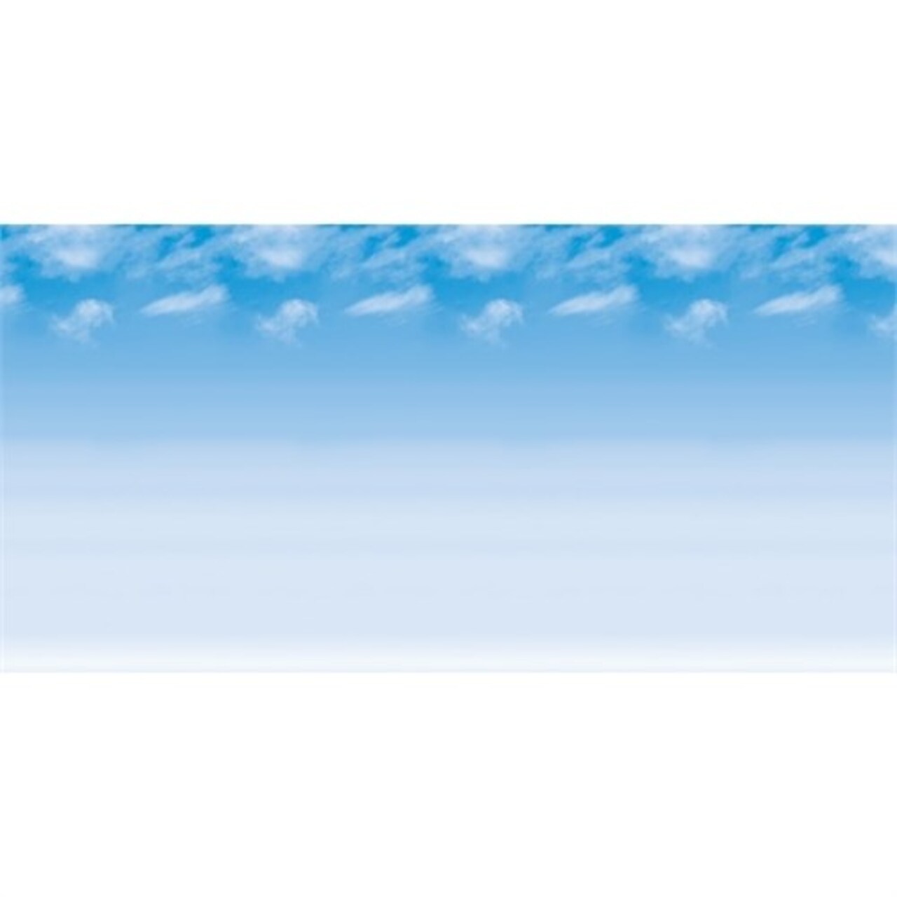Fadeless Bulletin Board Paper, Fade-Resistant Paper for Classroom Decor, 48” x 50’, Wispy Clouds, 1 Roll